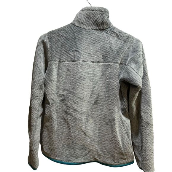 Patagonia Re-tool Snap T Pullover Fleece Gray Turquoise Small - Picture 7 of 11